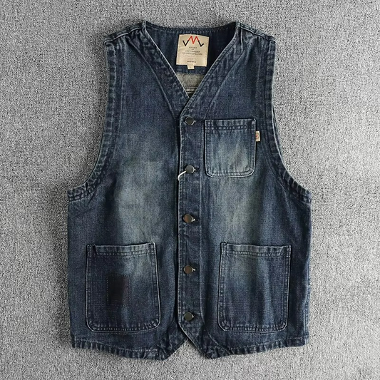 Old American Denim Vest