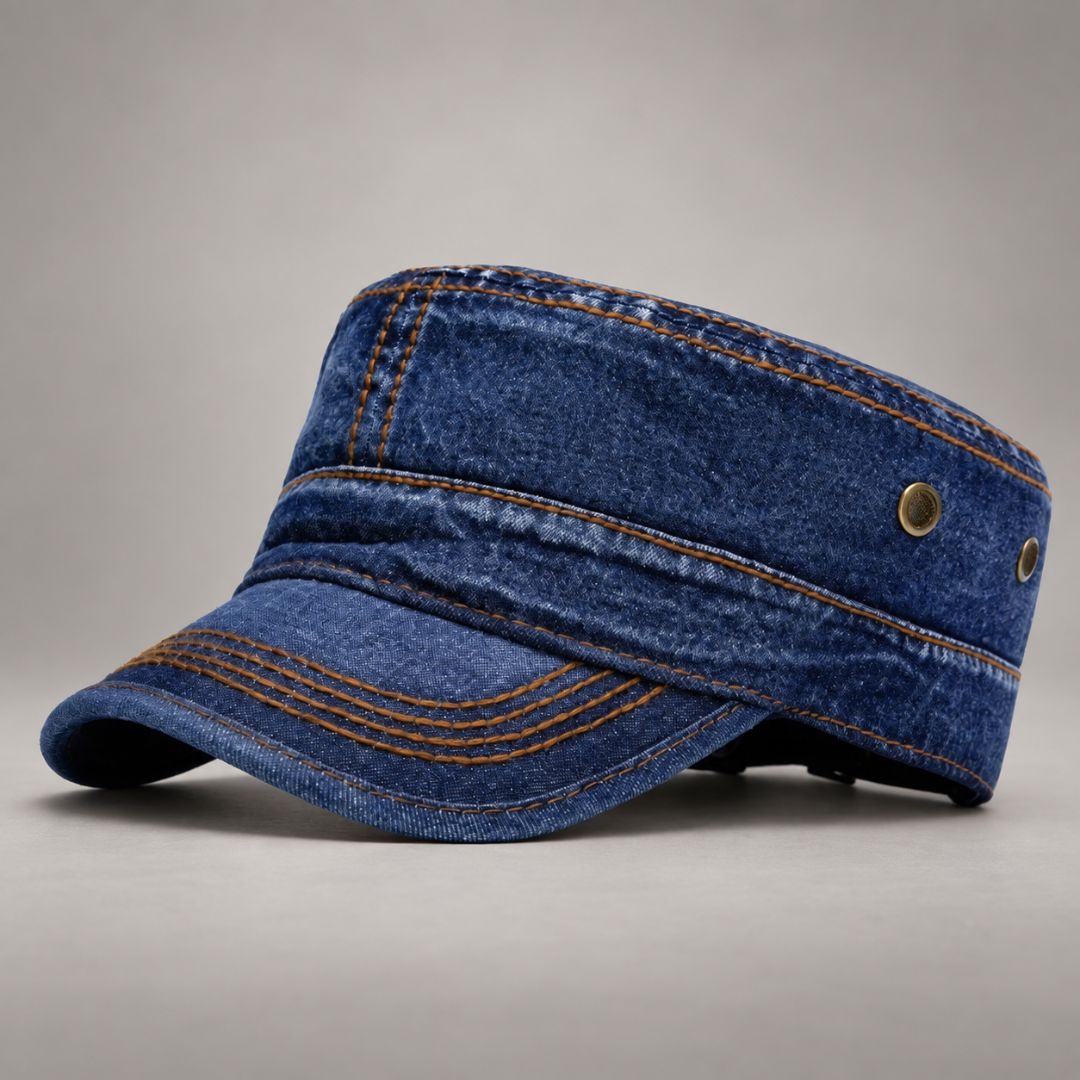 Vintage Conductor Denim Hat