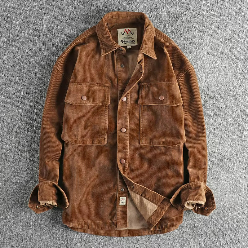Vintage Corduroy Utility Shirt