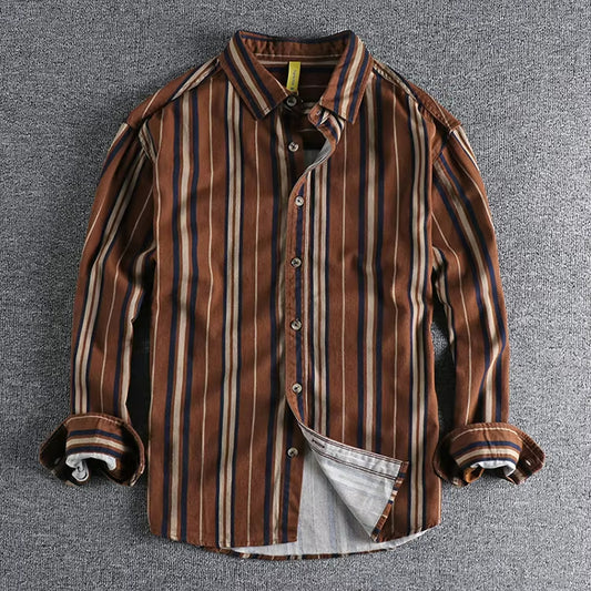 Vintage Noble Stripe Shirt