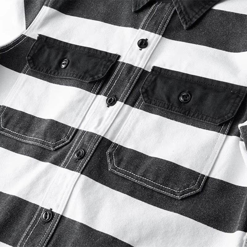 Vintage Jailhouse Stripe Jacket