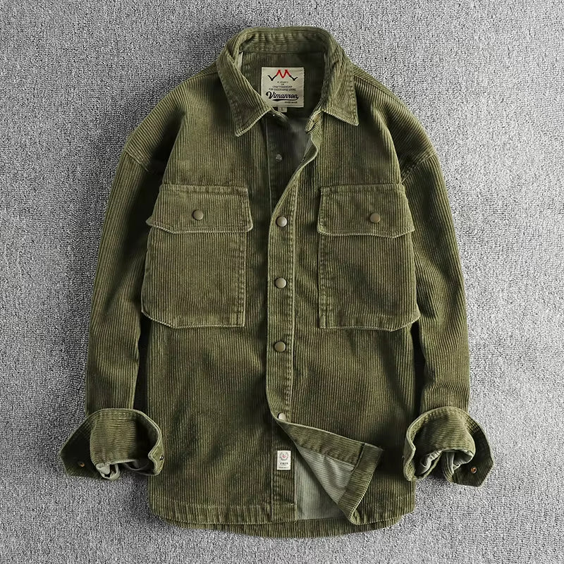 Vintage Corduroy Utility Shirt
