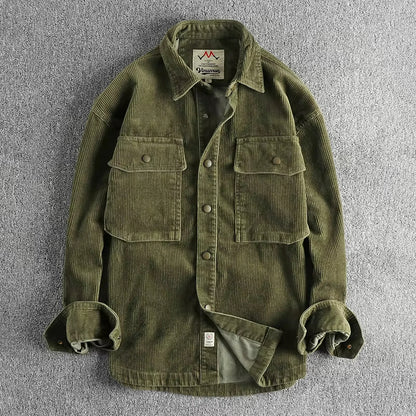 Vintage Corduroy Utility Shirt