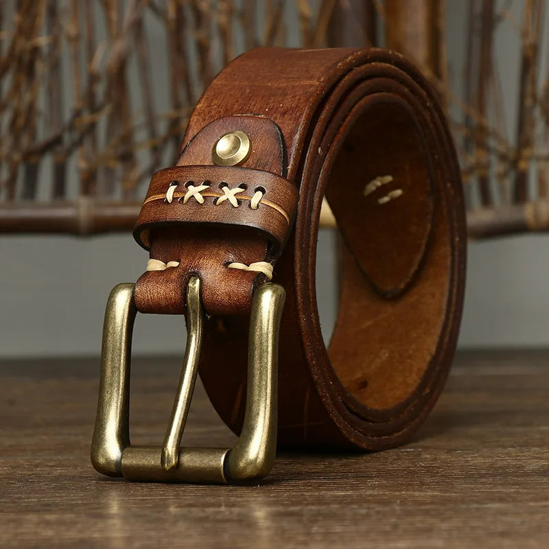 Rustic Outrider Leather Belt