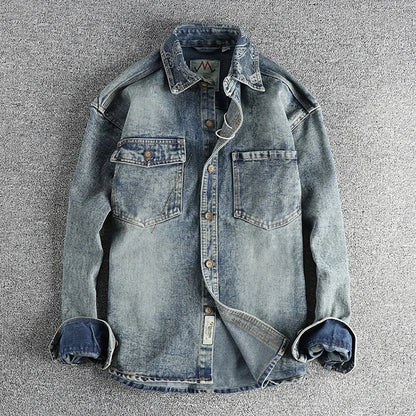 Vintage Paisley Utility Shirt