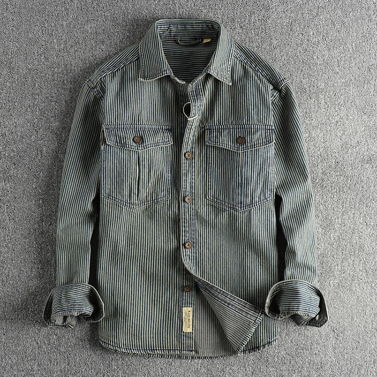 Vintage Coastline Utility Shirt