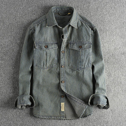 Vintage Coastline Utility Shirt