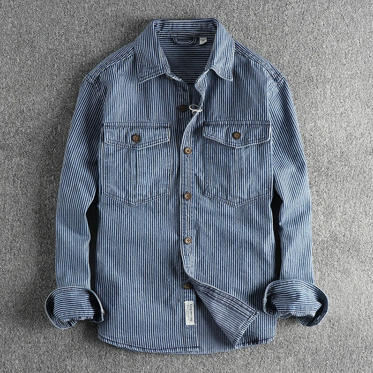 Vintage Coastline Utility Shirt