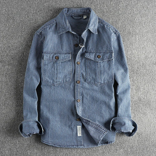 Vintage Coastline Utility Shirt