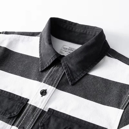 Vintage Jailhouse Stripe Jacket